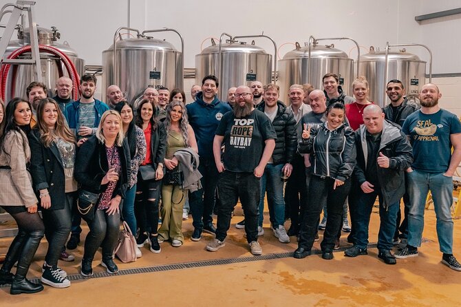 Liverpool's Brewery Bus Tour– 4 Breweries, 12 x Craft Beer & Food - Middle stops bring more styles and local context
