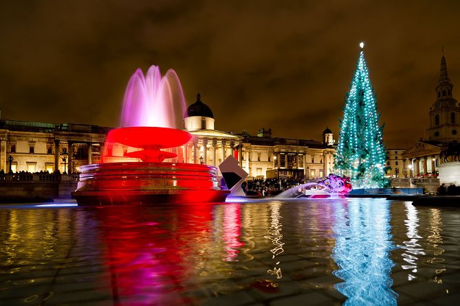 London by Night Bus Tour with Christmas Lights and Live Guide - Oxford Street, 5,000 stars, and Selfridges
