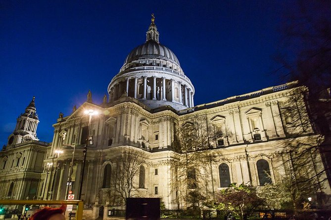 London by Night Sightseeing Tour - Open Top Bus - Piccadilly, Fortnum & Mason, and the first city lights