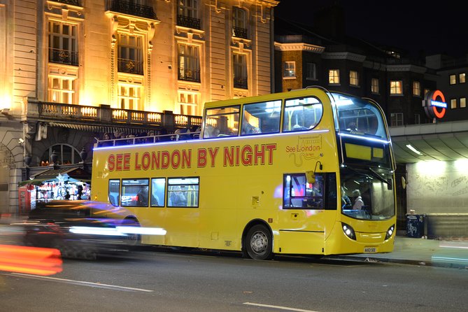 London by Night Sightseeing Tour - Open Top Bus - The upper deck is the best seat, with one clear warning