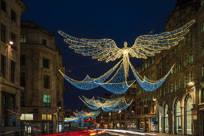 London Christmas Eve Illuminations Guided Tour by Night - A Coach Tour, Not an Open-Top Photo Ride