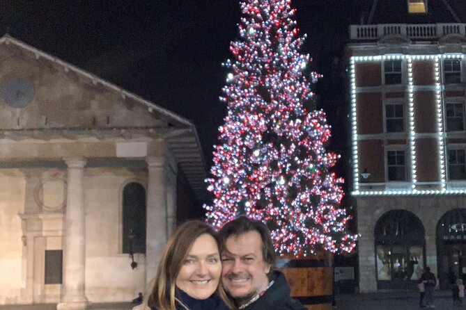 London Christmas Lights Guided Tour by Cab - Bond Street: elegant displays and window shopping