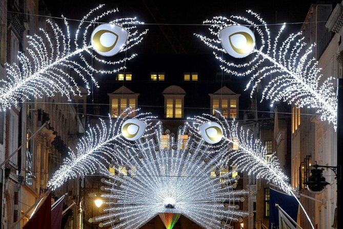 London Christmas Lights Guided Walking Tour - Meeting Caroline or Phil at Covent Garden