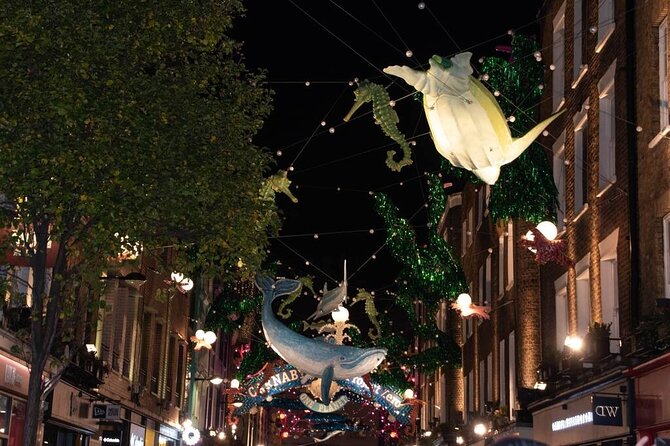 London Christmas Lights Guided Walking Tour - Burlington Arcade brings a change of mood