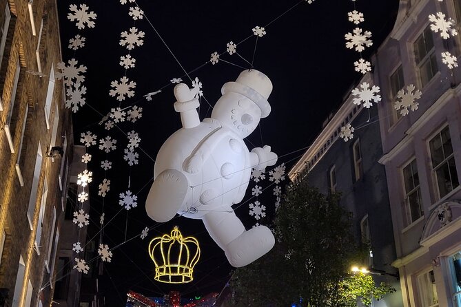 London Christmas Lights Private Walking Tour - Bond Street and South Molton Street