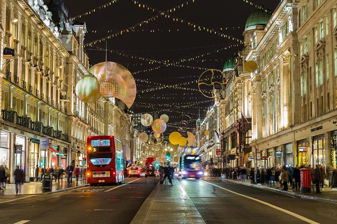 London Christmas Lights Tour by Vintage Double-Decker Bus - Piccadilly Circus, Regent Street, and Oxford Street