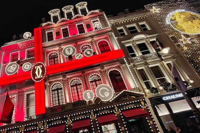 London Christmas Sparkle Private Walking Tour - Seven Dials and Covent Garden slow the pace