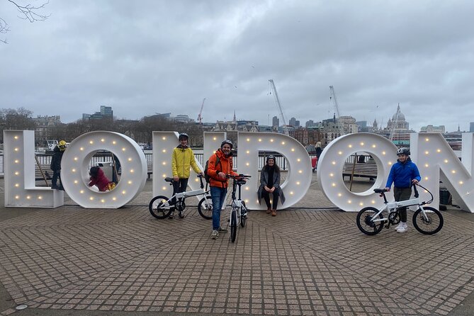 London E-Bike tour & Borough market - St. Paul’s from Gabriel’s Wharf