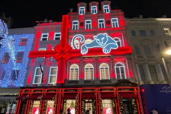 London Exclusive Christmas Lights Guided Tour by Black Cab - Selfridges gives you an indoor festive option