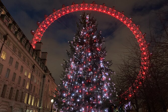 London Exclusive Christmas Lights Guided Tour by Black Cab - Buckingham Palace is a drive-by royal sight