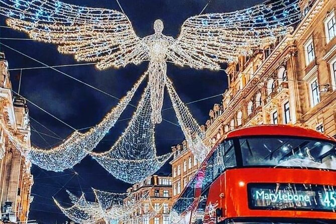 London Exclusive Christmas Lights Guided Tour by Black Cab - Fortnum & Mason shows Christmas through its windows