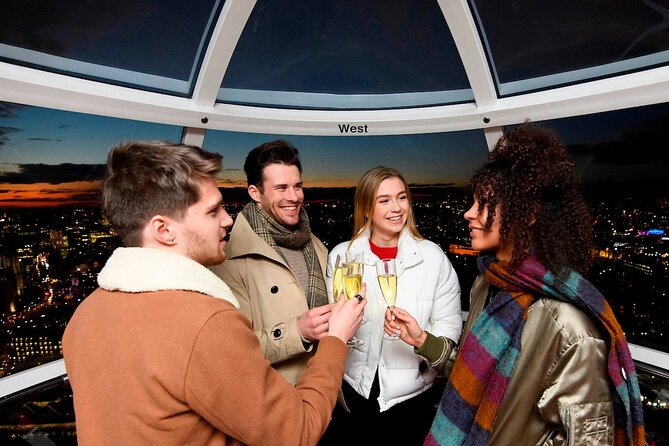 London Eye - Champagne Experience Ticket - The 30-minute flight, with Champagne and a host