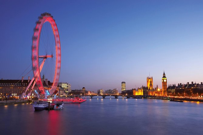 London Eye Fast-Track Ticket with Hop-On Hop-Off Tour and River Cruise - London Eye fast-track entry at Westminster Bridge