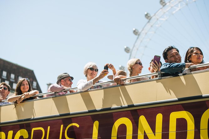 London Eye Ticket, Big Bus Hop-on Hop-Off Tour & River Cruise - King’s Cross, St. Pancras, and the British Museum