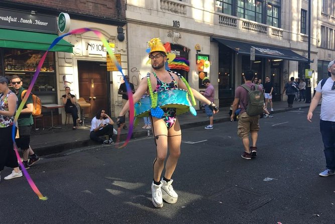 London Gay Tour with a Local, Soho’s LGBTQ+ Nightlife, Private & Custom - Bookshops, resistance, and creative rebellion