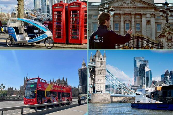 London: Harry Potter Walk, Hop-on Hop-off Bus Tour and Cruise - The West End from Piccadilly Circus to Charing Cross