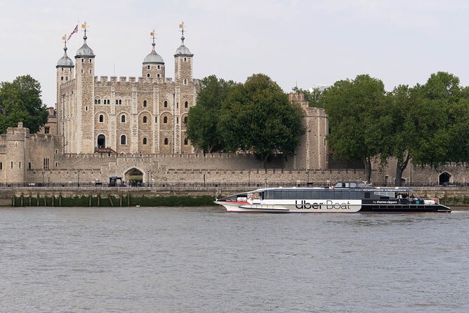 London: Hop-On Hop-Off 1 Day River Thames Adventure - Uber Boat - High tide, weather, and service changes