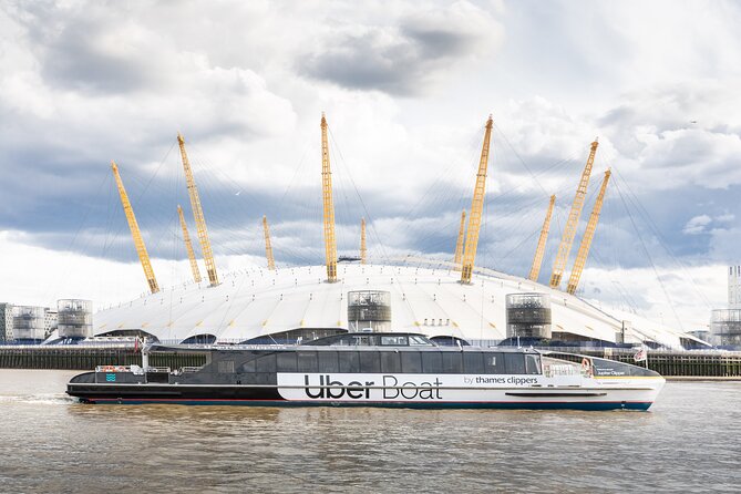 London: Naval College + Painted Hall + Uber Boat: One Way Trip - Pier rules and limits to watch