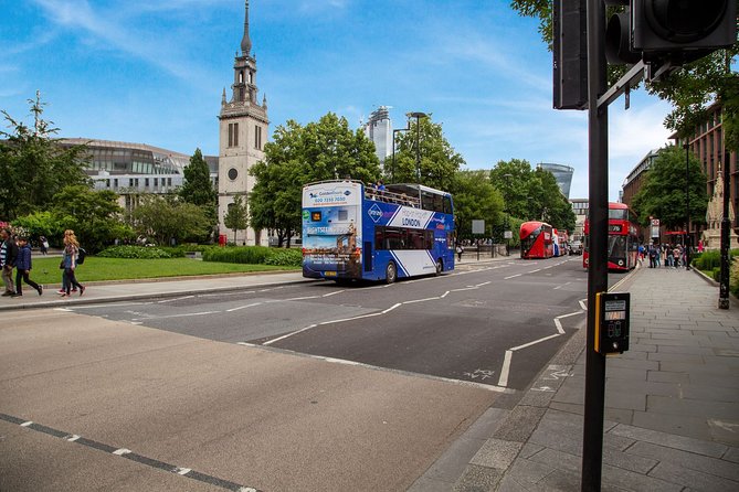 London Panoramic Open Top Bus Tour with Audio Guide - Boarding beside the London Eye