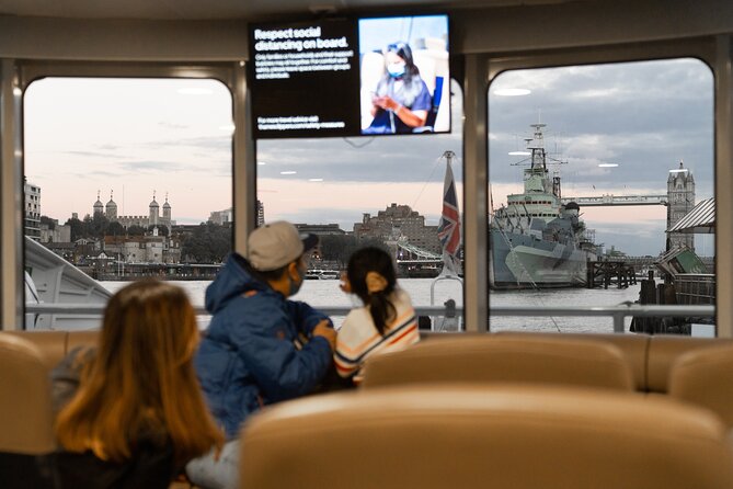 London Roundtrip Thames Cruise Uber Boat by Thames Clippers - What makes each part of the route useful