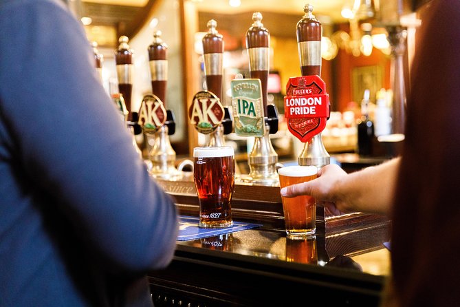 London Small Group Tour of Historical Pubs - Legal London and the end near Covent Garden
