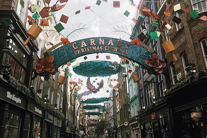 London Soho District Guided Walking Tour Semi-Private 12ppl Max - Carnaby Street, the London Palladium, and the Blue Posts
