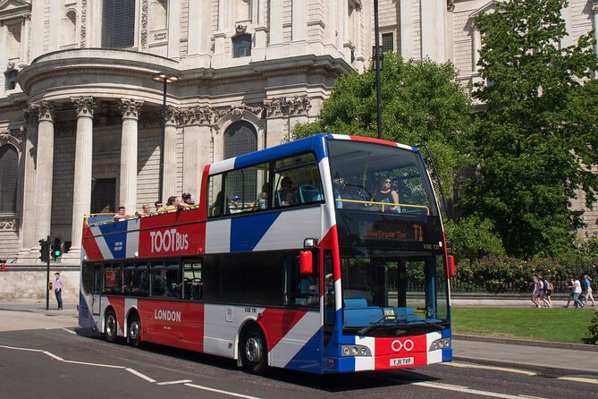 London Tootbus Hop-on Hop-off (Optional Thames Cruise) - What you are really buying for $48.27