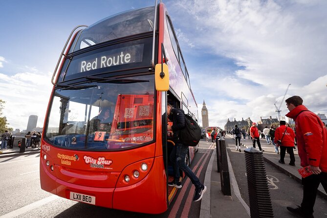 London Tour Hop-on Hop-off Bus with Optional Thames River cruise - Route two: Kensington, Harrods, and the museums
