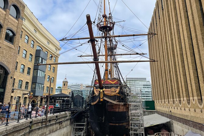 London Witches and History Walking Tour - The Golden Hinde beside the Thames