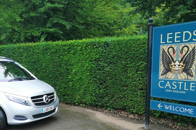 Luxury Private Day Hire from & to London via Dover & Leeds Castle - The White Cliffs of Dover in 50 minutes
