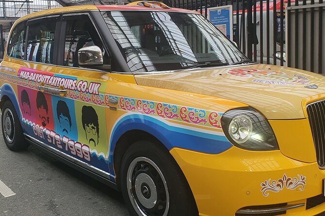 Mad Day Out Beatles Taxi Tours in Liverpool, England - Ringo Starr’s mural and the city-center finish