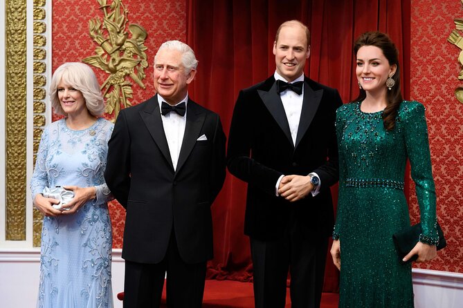 Madame Tussauds London Admission Ticket - The Royal Family, British icons, and celebrity photos