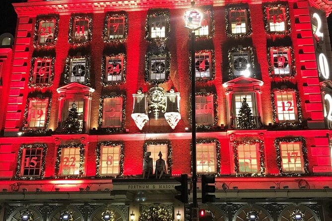 Magical London Christmas Lights Walking Tour with a Londoner - Regent Street and its canopy of lights