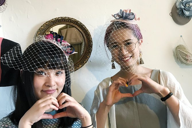 Make a Fascinator Hat with a Designer in London - Choosing Colors and Creating Your Own Style
