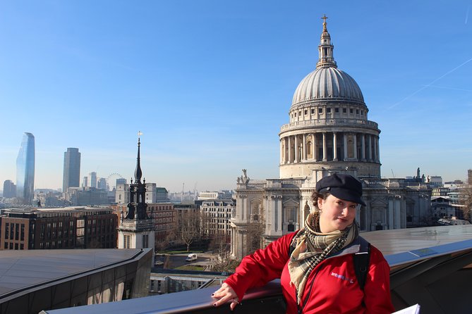 Mary Poppins Small Group Walking Tour of London - St Paul’s Cathedral from the rooftop terrace