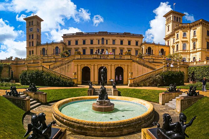 Osborne House-A driver guided tour of Victoria's Island Paradise - Arriving at Osborne House after the country drive