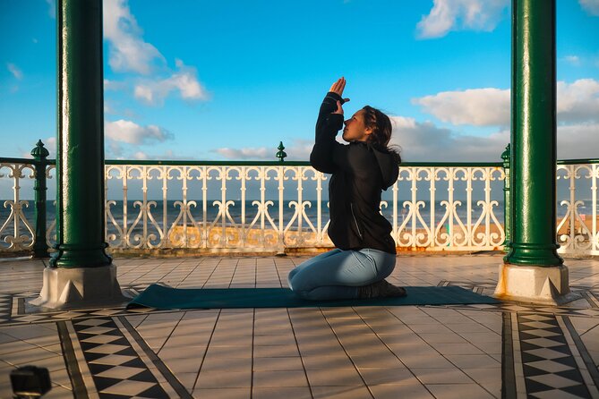 Outdoor Yoga Class at Brighton's Sea front - Three times, three very different Brighton locations