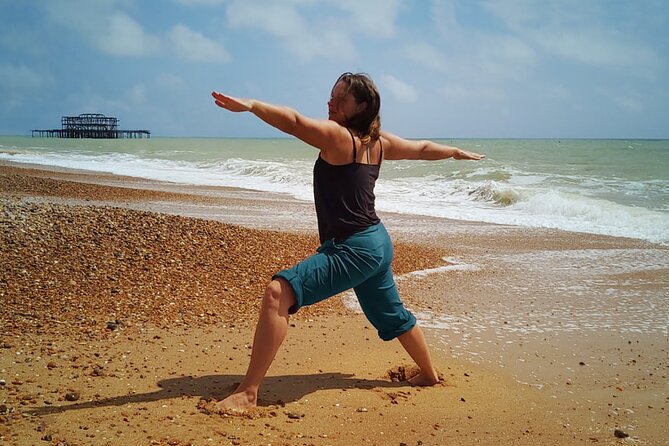Outdoor Yoga Class at Brighton's Sea front - The weather policy is more important than usual