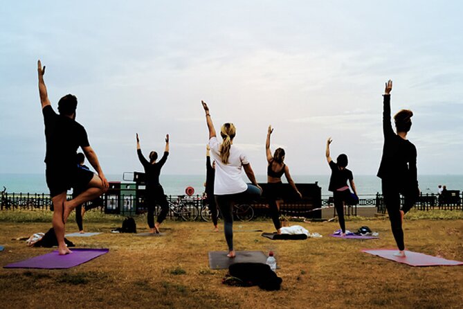 Outdoor Yoga Class at Brighton's Sea front - What the flow is designed to do