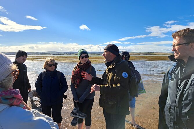 Pilgrims' Path walk across the sands to Holy Island - Crossing the sands with history underfoot