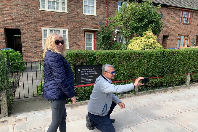 Private Beatles Car Tour, Penny Lane, Strawberry Field & childhood homes - Mendips, Strawberry Field, and Paul’s family home