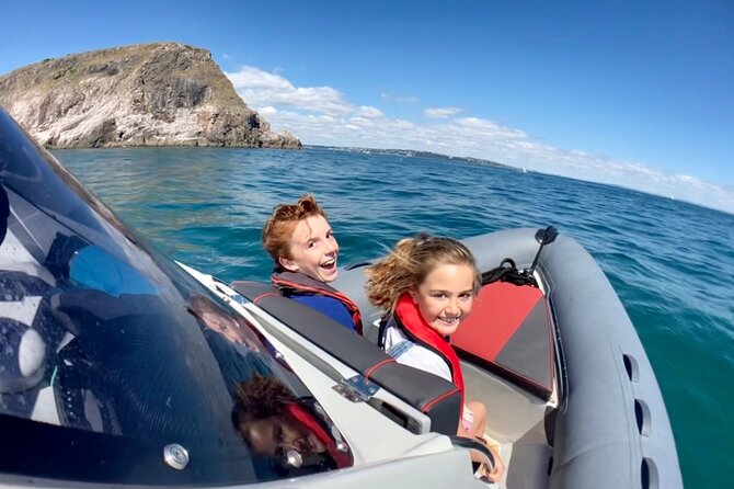 Private Coastal Boat Tour in Torquay - Leaving the marina and finding the open coast