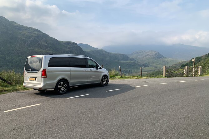 Private Door to Door Luxury day out to North Wales for up to 6 guests - Key points at a glance