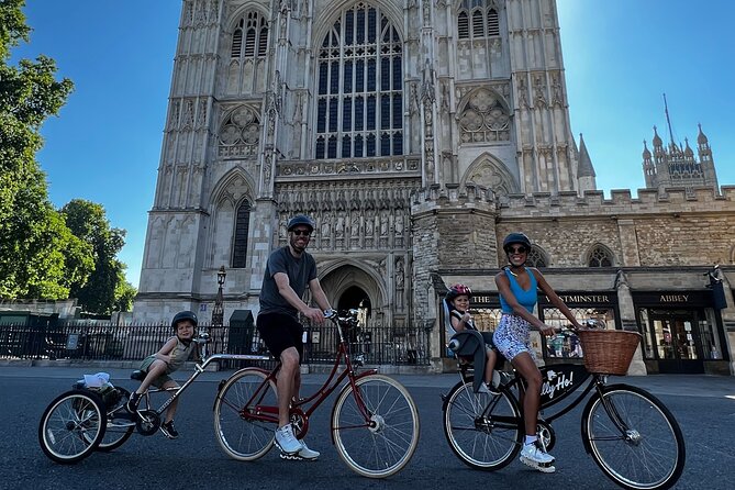 Private Family Bike Tour of London, fun for all ages! - Getting fitted at Tally Ho on Hercules Road