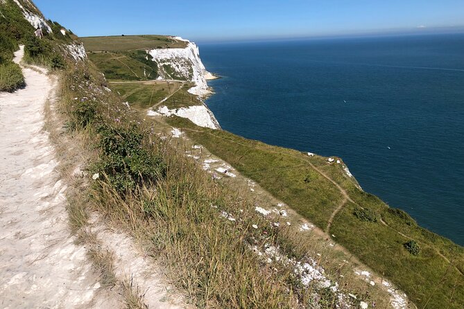 Private Half-Day Trip to Picture Postcard Villages of East Kent from Dover Including Traditional Cream Tea - The White Cliffs from above and below