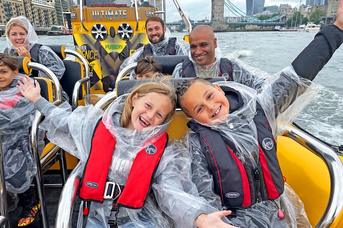PRIVATE HIRE 45 min Speedboat Tour - Embankment/Westminster Pier - Canary Wharf and the fast part of the ride