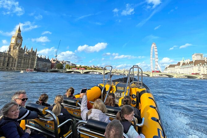 PRIVATE HIRE 45 min Speedboat Tour - Embankment/Westminster Pier - The guide can make or break a 45-minute tour