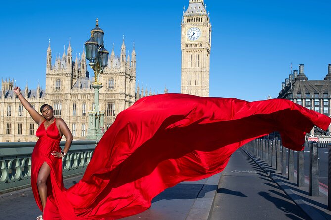 Private Photography of Flying Dress Africa - Weather and London timing deserve attention