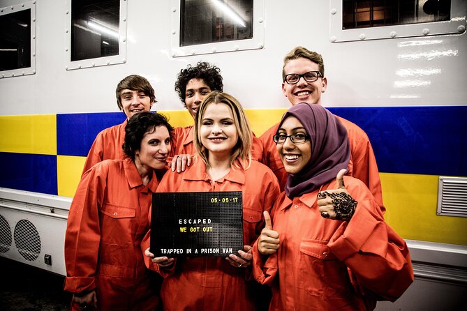 Private Prison Van Escape Game - London Immersive Experience - Is $44.58 a fair price?