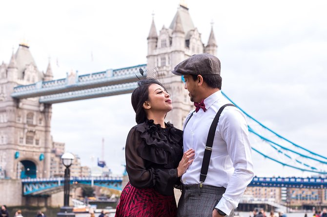 Professional Photoshoot in London Photographer - From the bridge to the London Eye
